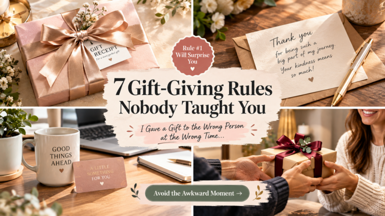 Gift Giving Etiquette – 7 Rules Everyone Should Know (2026)